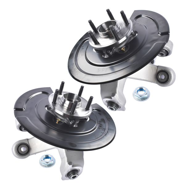 2PCS Steering Knuckle Wheel Bearing Hub Assembly Rear Left & Right Replacement for 2011-2019 Ford Explorer AWD 686-279 686-278-10