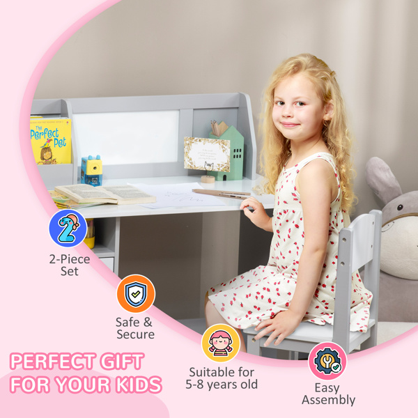 Kids Desk and Chair Set-5