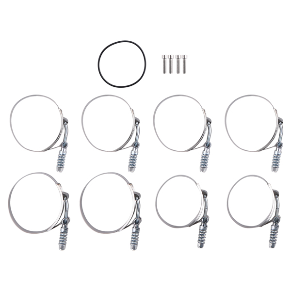 Intake Elbow & Turbo Intercooler Pipe Kits Fit For Ford F-250 SUPER DUTY 6.0L 363ci OHV V8 DIESEL TURBO 2003-2007 Fit For Ford F-350 SUPER DUTY 6.0L 363ci OHV V8 DIESEL TURBO 2003-2007 -7