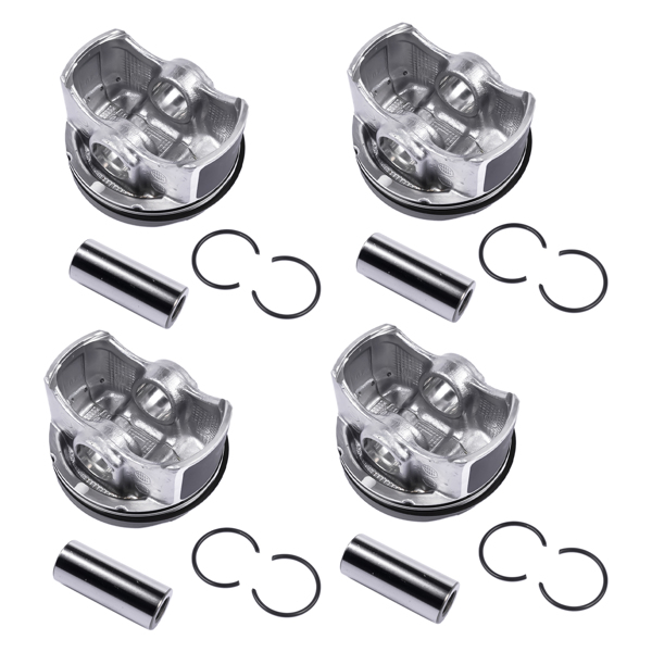活塞环套装 4Pcs Piston Kit For Lexus CT200h Toyota Corolla Prius 1.8L L4 1310137071 13101-37071 2ZRFXE-9