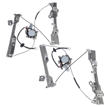 2Pcs Front Power Window Regulators with Motor Fits for INFINITI G35 Coupe 3.5L V6 2003-2007 80720AM800 80721AM800
