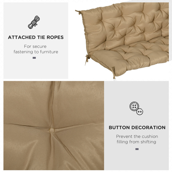 Set of 4 Outdoor Chair Cushion-5