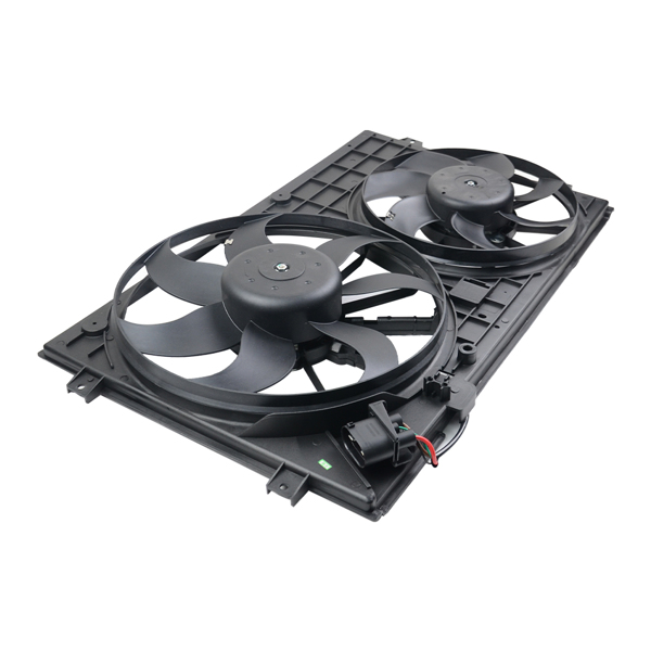 散热器风扇 Radiator Fan 1K0121207BB for VW Beetle Golf Skoda Superb Seat Altea Audi A1 A3 1K0121207T 1K0959455R-5