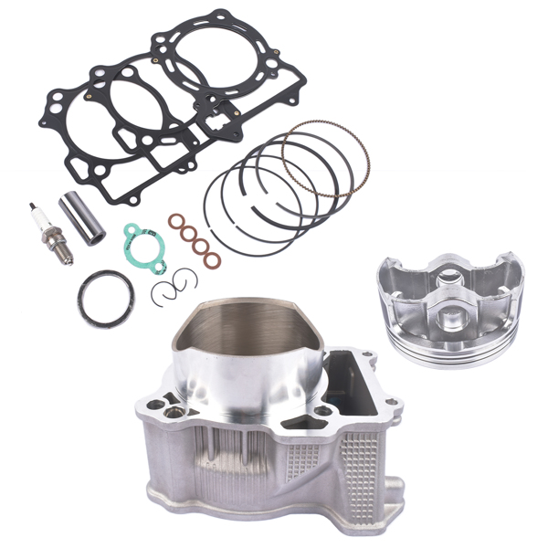 Cylinder Piston Gaskets Top End Rebuild Kit 11241-29F00 Replacement for Suzuki LTZ 400 03-14 11191-13E00 11241-29F00-5