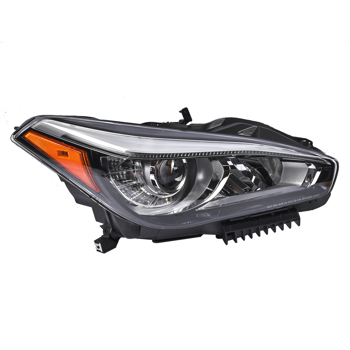 Front Right Passenger Side Non ASF Full LED Headlight Assembly Fits for INFINITI Q70 Q70L 3.7L V6 5.6L V8 2015-2019 26010-4AP0A