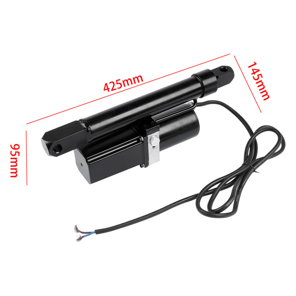 液压马达 Heavy Duty 8000N/1760lbs Hydraulic Linear Actuator 8" Stroke Length DC 12V 300W 3000r/min-10