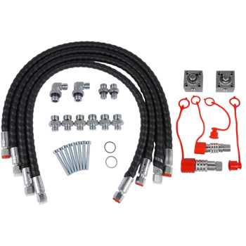 2 Three Way Diverter Valves w/ Quick Connects Replacement for 1-2 ton Chinese Mini Excavator