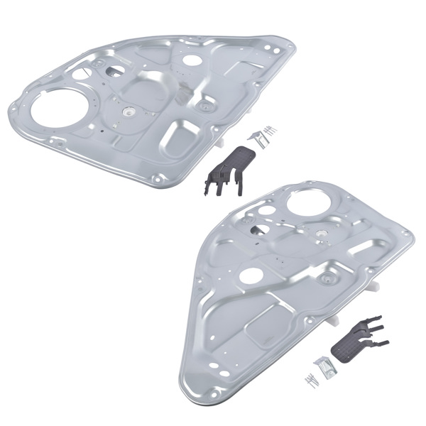 2Pcs Rear Power Window Regulators Left + Right Fit for Hyundai Genesis Sedan 2009-2014 834013M000 834023M000-3