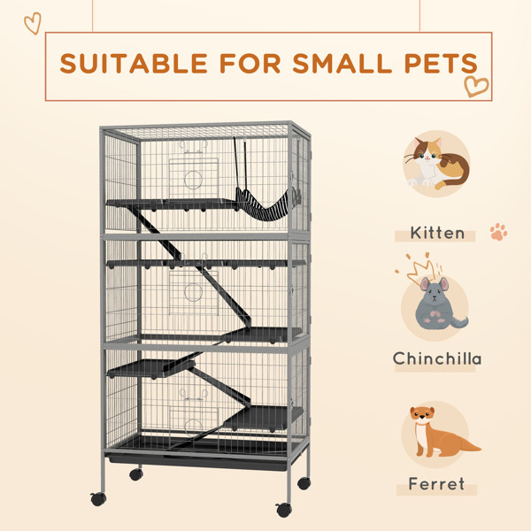 Small Animal Cage /Chinchilla Cage ( Amazon Shipping)（Prohibited by WalMart）-3