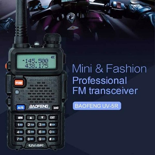 BAOFENG Radio Portable Walkie Talkie UV-5R, Handheld Ham Radio Long Range  High Power, Rechargeable Two-Way Radio for Hiking Hunting Camping Road Trip Survival Outdoor Adventures,-19