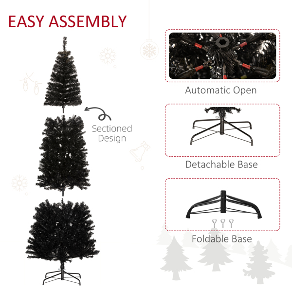  8ft Christmas tree -6