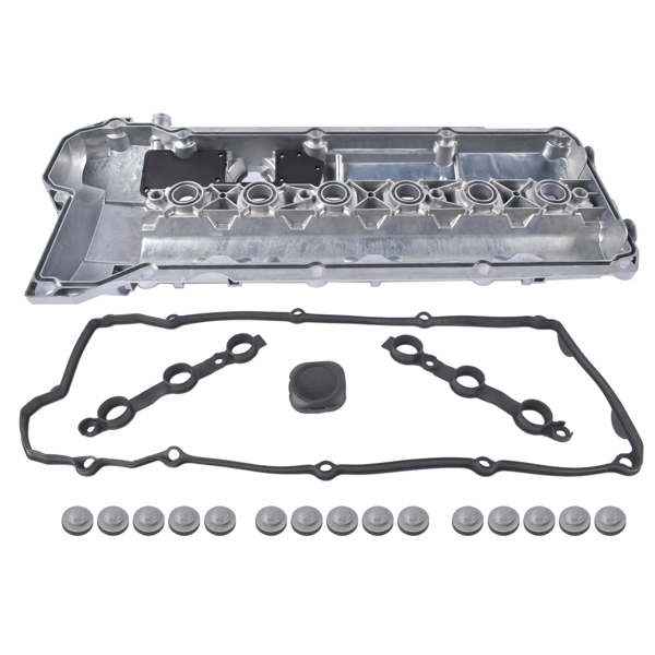 Aluminum Engine Valve Cover Replacement for BMW 323is 328i 328is 528i M3 Z3 11121748630 11121703341-5