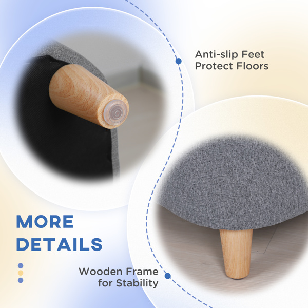Dog Bed/ Rattan Pet Sofa ( Amazon Shipping)（Prohibited by WalMart）-6