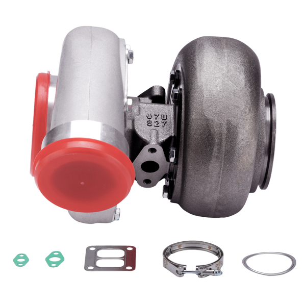 Turbocharger GT45 Anti-surge Twin-Scroll T4 V-Band 1.05 A/R 98mm Turbo Fit for All 4.0L-6.0L Engine-2