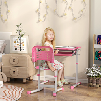 Kids Desk and Chair Set