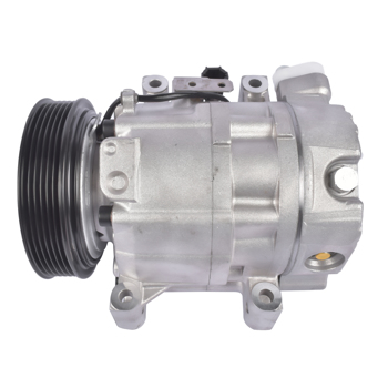 AC Compressor 12V R-134a 6 Grooves Fit for Nissan X-Trail LE SE SLX XE 4WD 2.5L L4 2005-2006 92600-AU01C 92600-AU000 92600-AU010 92600-AU01A