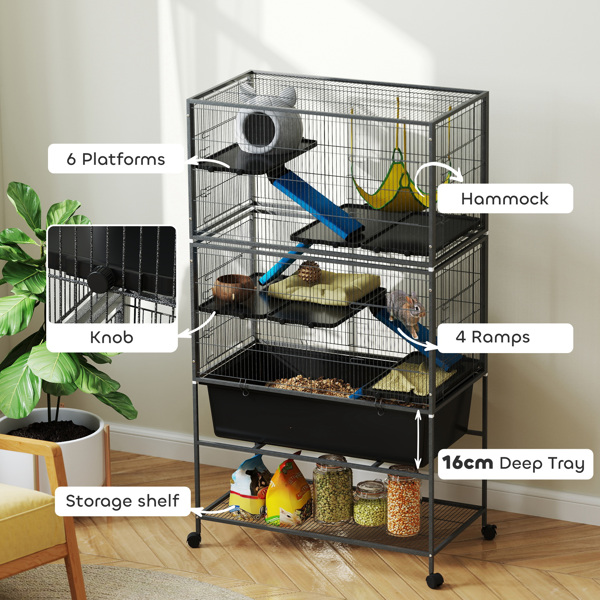 Small Animal Cage /Chinchilla Cage ( Amazon Shipping)（Prohibited by WalMart）-4