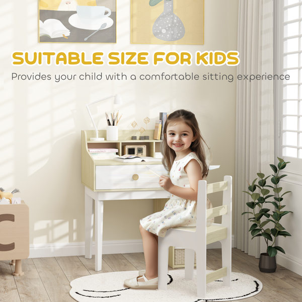 Kids Desk and Chair Set-5