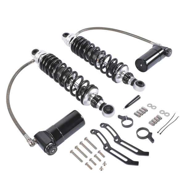 减震器 Remote Reservoir Rear Suspension Shocks Fit for Harley Electra Road Glide 2014-2024-5