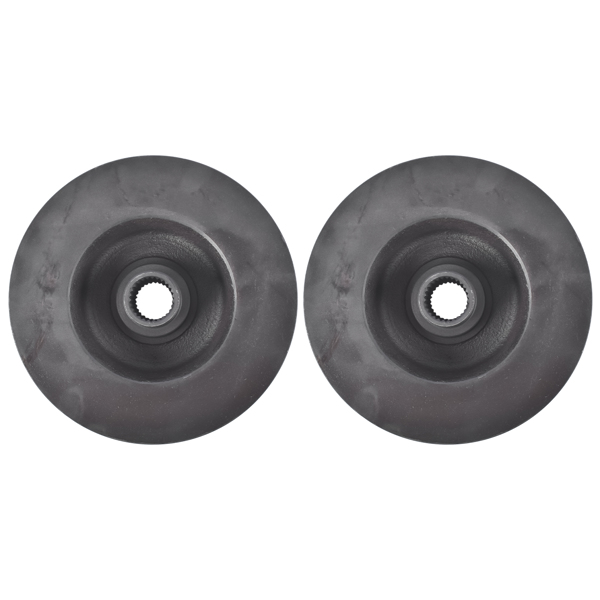 2Pcs Front Wheel Brake Hub Rotor Disc Replacement for John Deere Gator HPX 4x4 615E 815 620i 850D XUV AM142950 M159548 M164367 M156363-8
