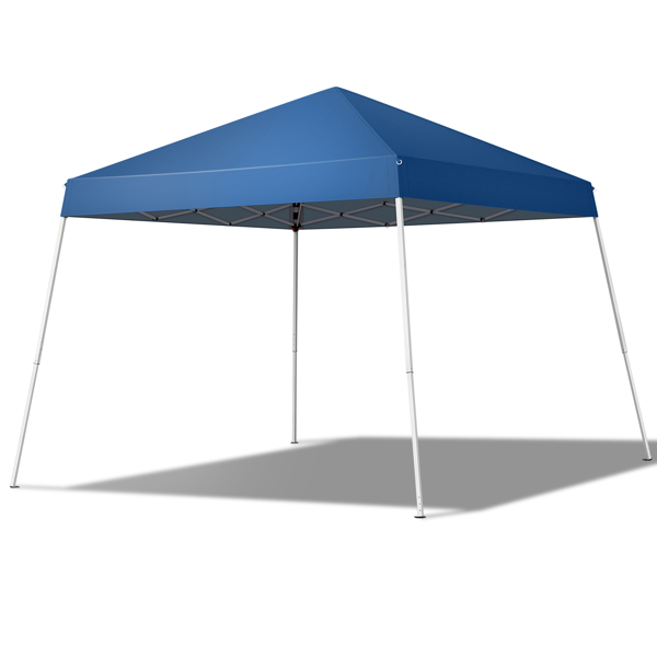 8*8ft Portable Home Use Waterproof Folding Tent Blue-4