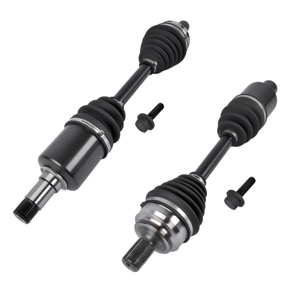 Front Left & Right Side CV Axle Shaft Fit for Mercedes C300 W205 2015-2017 L4 2.0L 4Matic Model C400 W205 2015 V6 3.0L C450 AMG W205 2016 V6 3.0L 2053309902 2053300003-8