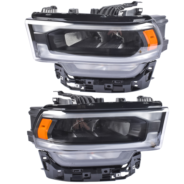 Headlamp Light Left + Right Replacement for Ram 2500 3500 2019-2024 6.4L 6.7L V8 68360179AD-1