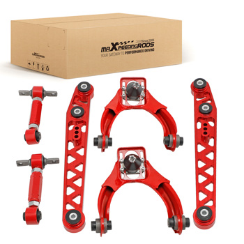 6x Front Upper Rear Camber Kit + Lower Control arms Fit For Honda Civic 1996-2000 All Models