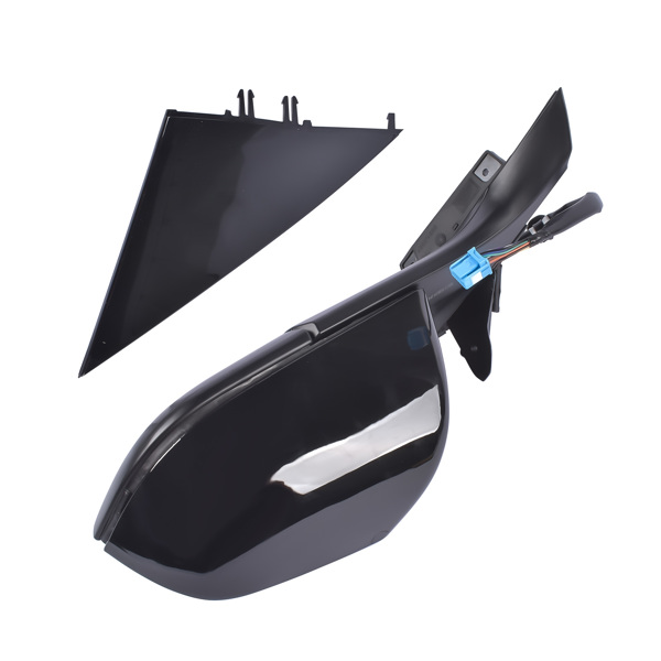 Left Side Driver Side Mirror Power Folding Black Fit for Tesla Model 3 M3 2017-2023 4-Door ABS Plastic Front Heated Side View 13PIN Memory Recall Power Glass Adjusted Power Fold 51167177128-2