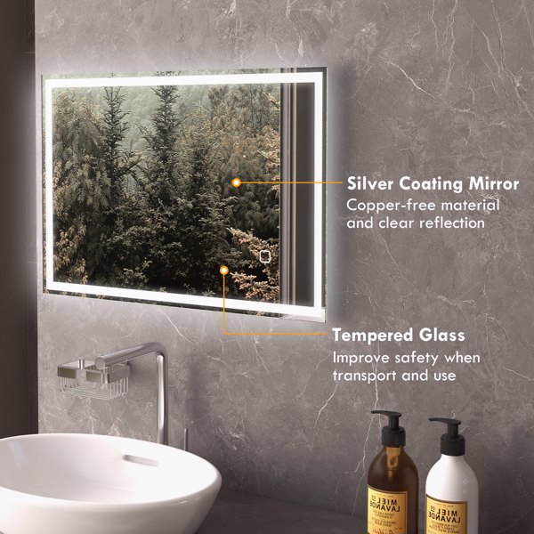 Bathroom Mirror ( Amazon Shipping)（Prohibited by WalMart）-5