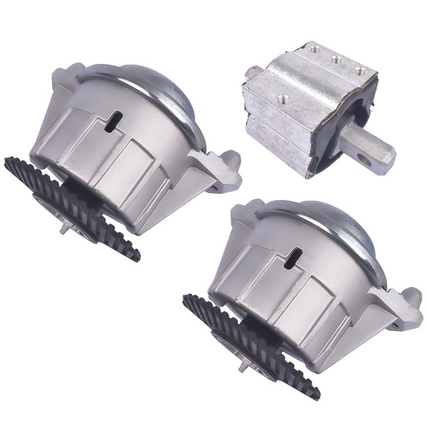 发动机支架 3Pcs Engine Motor Mounts for Mercedes-Benz W204 W212 C300 350 RWD Base 2.5L 3.0L 3.5L 2008-2017-6
