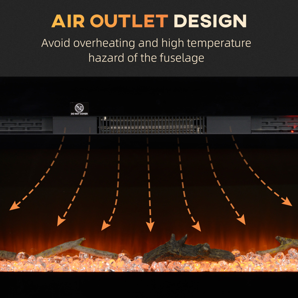 Electric fireplace heater ( Amazon Shipping)（Prohibited by WalMart）-6