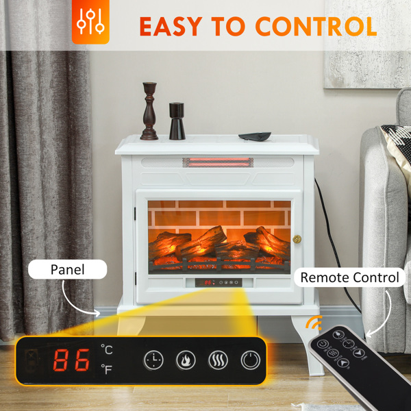 Electric Fireplace Heater-7