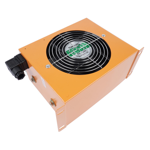 Brand New AW0607T Hydraulic Air Oil Cooler Air-Cooled Oil Radiator Heat Exchanger 48W 12V 20L/min 680Kcal/h AW0607T-CA AJ0607T-CA-3