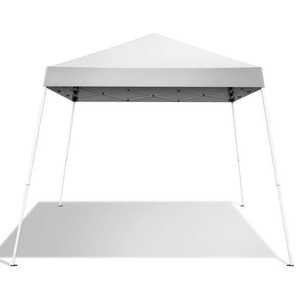 2.4 x 2.4m Portable Home Use Waterproof Folding Tent White-3