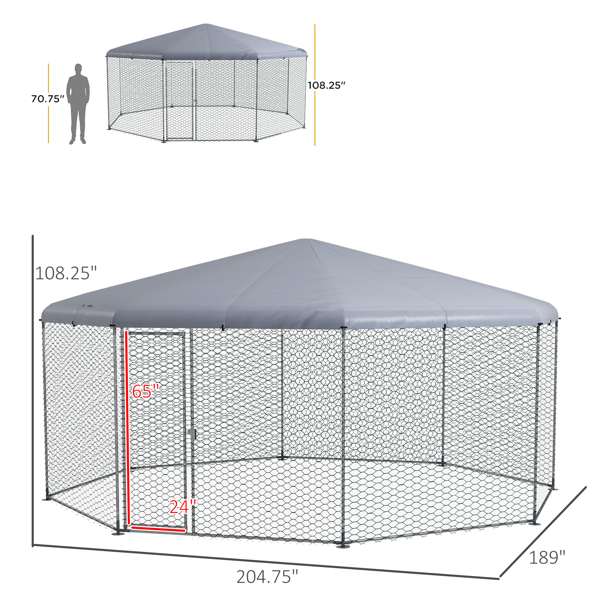 Chicken Coop  ( Amazon Shipping)（Prohibited by WalMart）-2