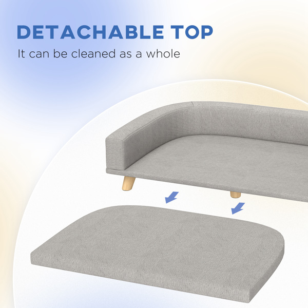 Dog Bed/ Rattan Pet Sofa ( Amazon Shipping)（Prohibited by WalMart）-4