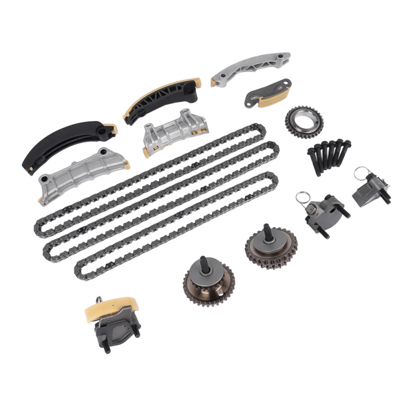 Engine Timing Chain Kit Fits for Buick Allure Cadillac ATS SRX Chevy Caprice Impala 2007-2022 12633452 12623514-3