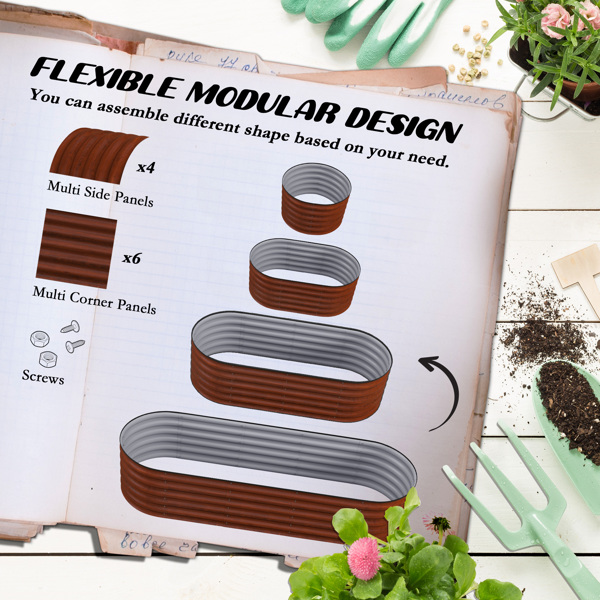 Metal Planter Box-3