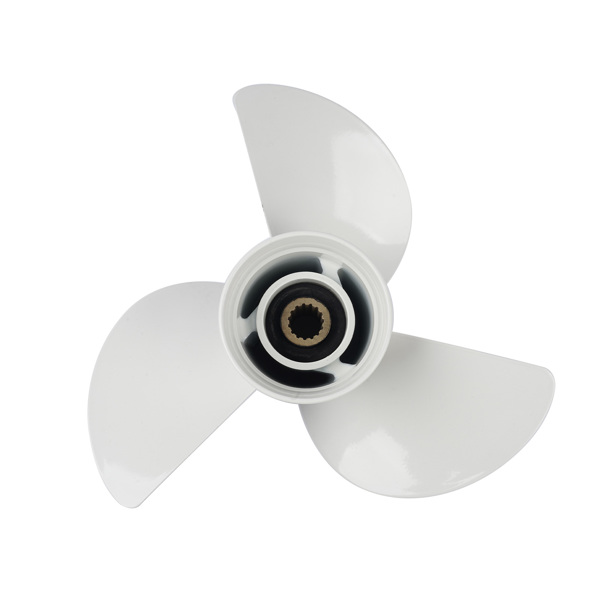 13-5/8" x13" Aluminum Boat Propeller Fit for Yamaha 50-130HP 6E5-45949-00-00 Right Hand Rotation-3