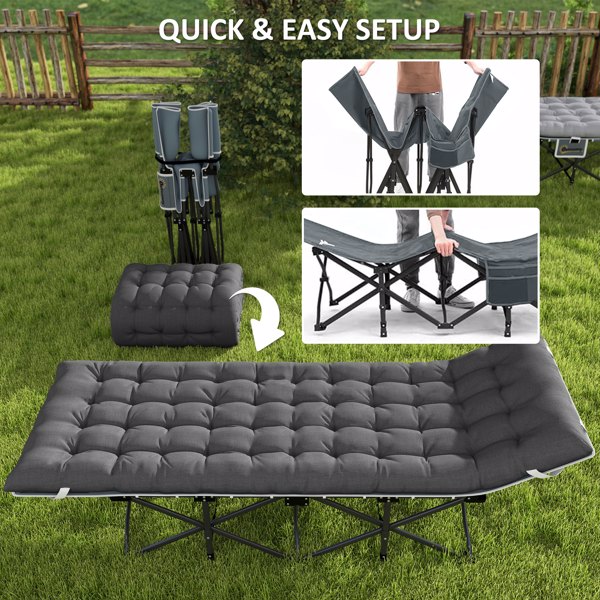 Folding Camping Chairs / Camping Cot ( Amazon Shipping)（Prohibited by WalMart）-6