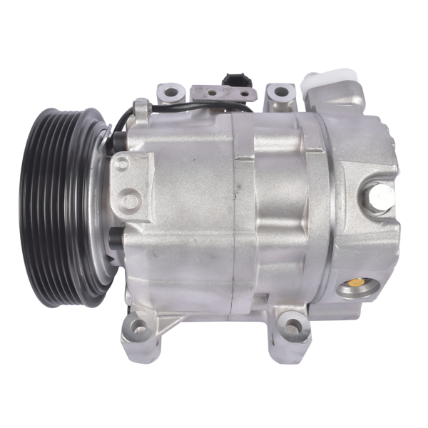 AC Compressor 12V R-134a 6 Grooves Fit for Nissan X-Trail LE SE SLX XE 4WD 2.5L L4 2005-2006 92600-AU01C 92600-AU000 92600-AU010 92600-AU01A-1