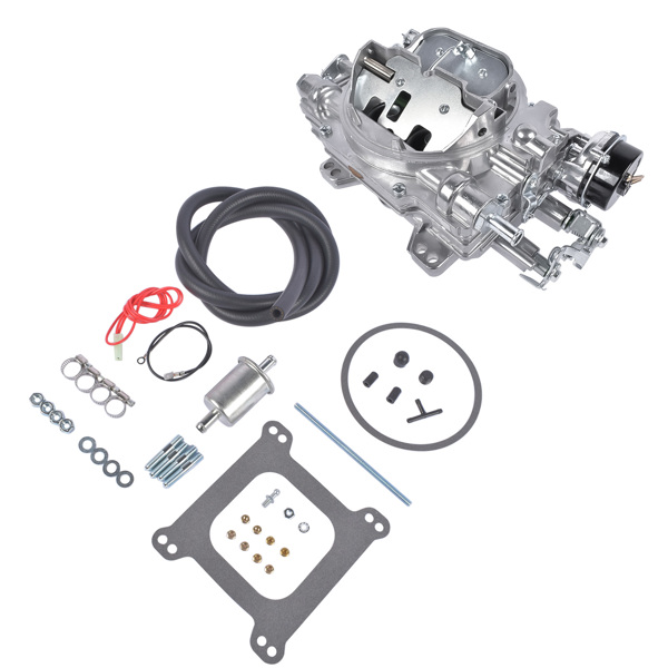 500 CFM Carburetor for Small-Block and Big-Block Engines with Either Dual- or Single-Plane Intake Manifolds 1903 AVS2 Series Electric Choke 4Barrel 1903-500 Aluminum Square Flange-2