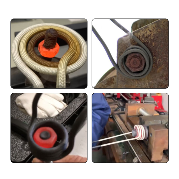 Magnetic Heater Set Bolt Remover Flameless Heat Tool 4 Soft Coil 15017-9