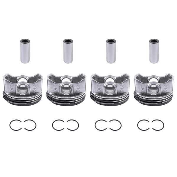 活塞环套装 4Pcs Piston Kit For Lexus CT200h Toyota Corolla Prius 1.8L L4 1310137071 13101-37071 2ZRFXE-1
