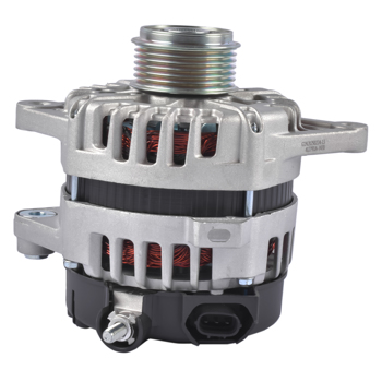 12V 130A IF IR S6 Clockwise Alternator Fit for Hyundai Elantra Kona Sonata Tucson Veloster Kia Forte Optima Soul L4 1.6L Turbocharged Metal 37300-2B960 21153N 21153 2622503