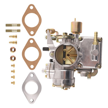 39 PICT-3 Carburetor Fit for VW Beetle 1971-1979 Automatic Choke 113129031K 39mm Fits For any 1600cc VW Air cooled Type 1 engines 98-1289-B, 113129031K