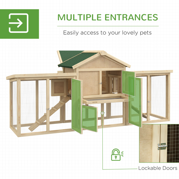 Chicken Coop  ( Amazon Shipping)（Prohibited by WalMart）-4