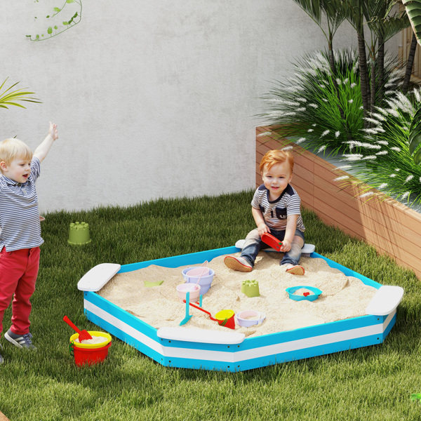 Kids Sandbox with Cover ( Amazon Shipping)（Prohibited by WalMart）-1