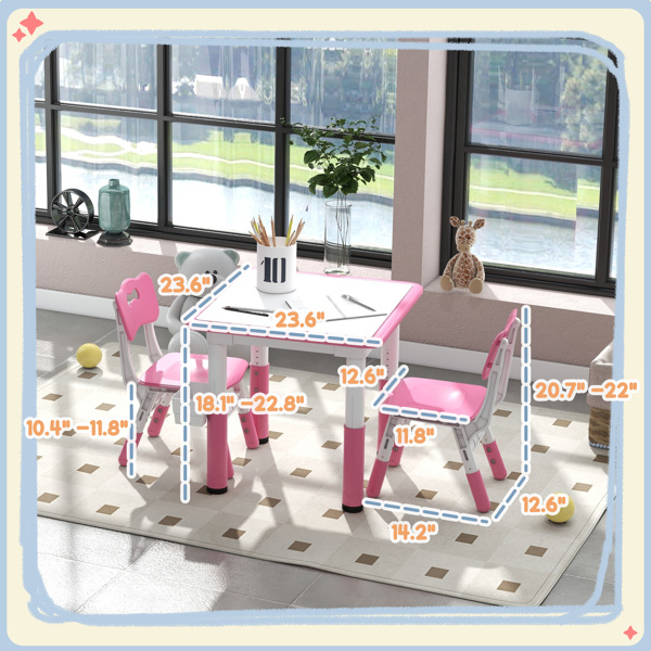 Kids Desk and Chair Set-2